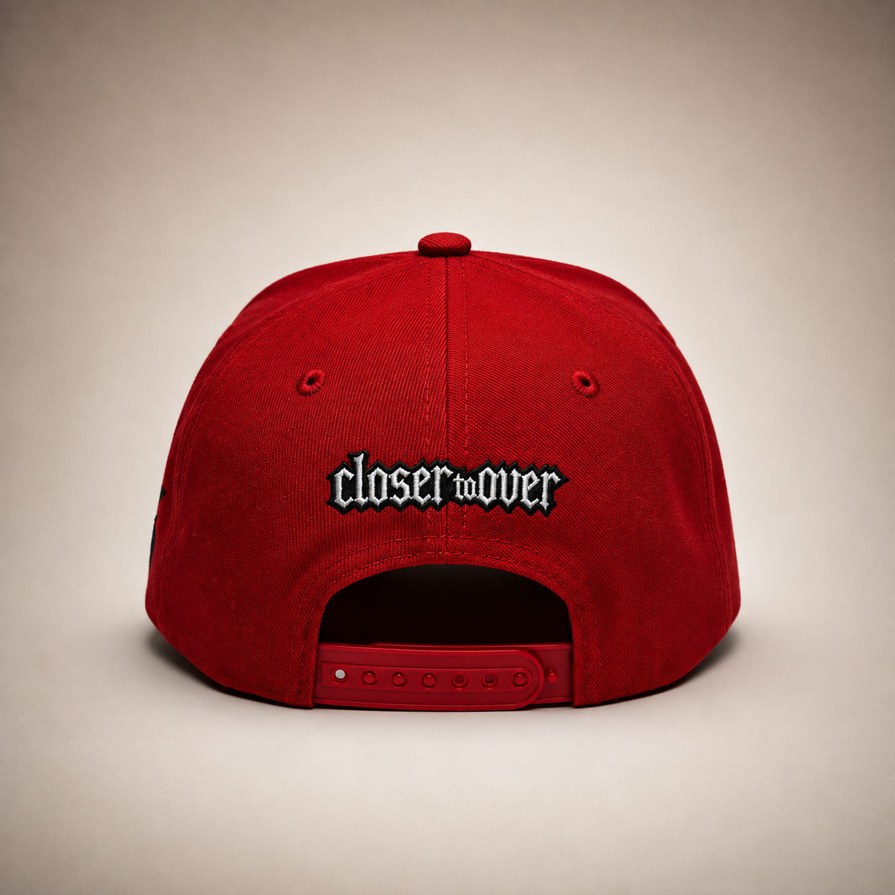 Red Kuddahville "closer to over hat"